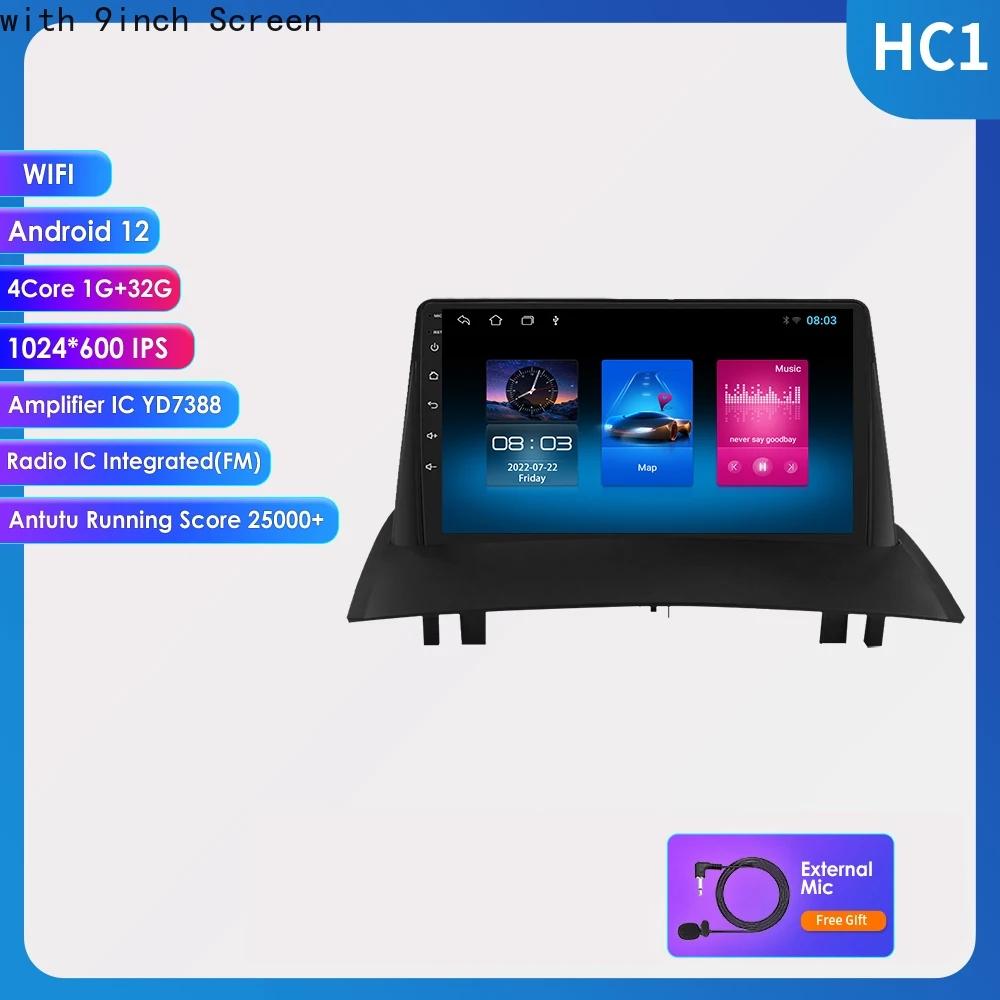 7862 System 2din Android Autoradio für Renault Megane 2 2002-2009 Autoradio Multimedia Video Player Intelligenter Bildschirm GPS Nav Head Unit Carplay 4G HC1 4Core 1G 32G