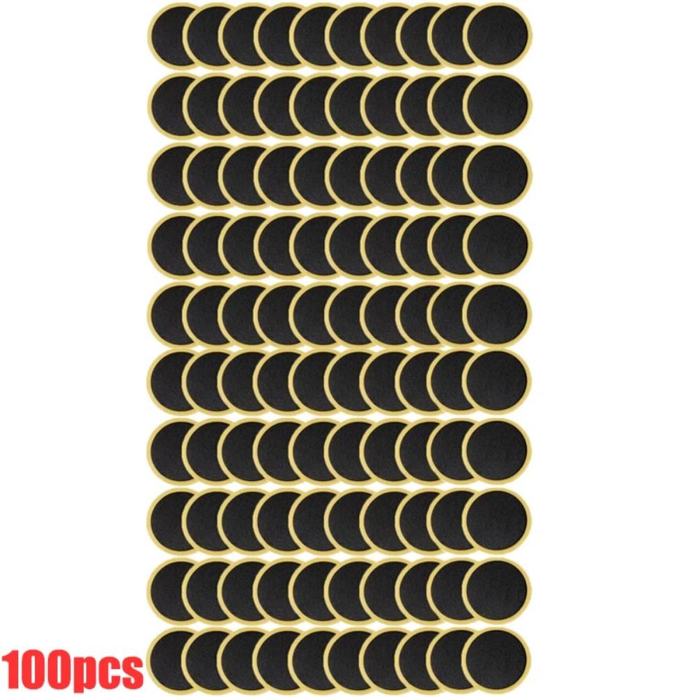 100 Stück Fahrrad-Reifenflicken ohne Kleber, Fahrrad-Reifenflicken-Werkzeug ohne Kleber, schnelltrocknend, Fahrradzubehör 100PCS