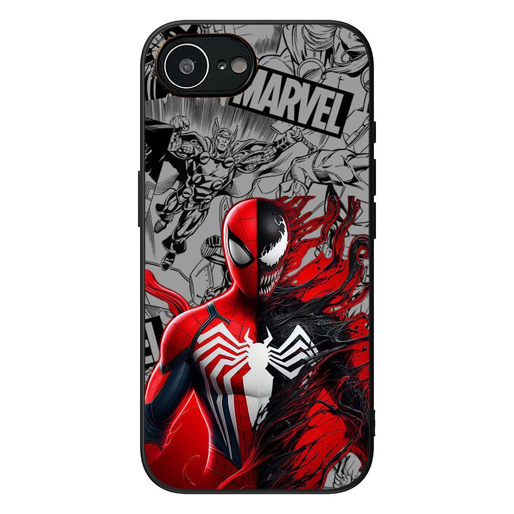 Spider Marvel Man Spiderman Hülle Handyhülle für Samsung Galaxy S25 S24 S23 Fe Ultra Plus S7 Edge A05 A06 A16 A55 A15 A35 Hülle Galaxy A35 5G