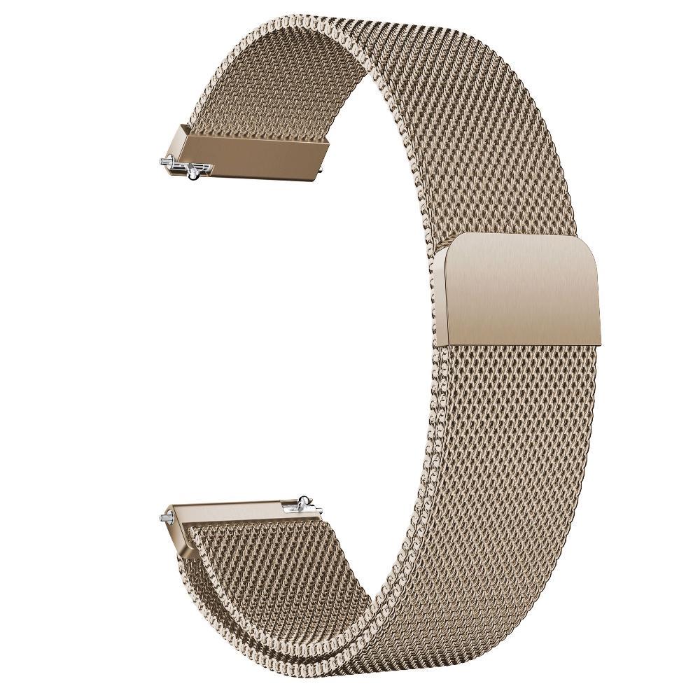 20mm Milanese Loop Strap Für Garmin Forerunner 645 245 245M Edelstahl Armband Armband für Garmin Vivoactive 5 venu SQ