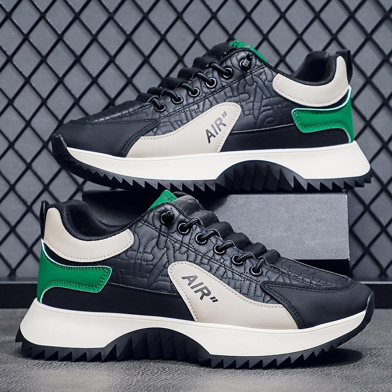 Herrenschuhe Sneakers Herren Freizeitschuhe Chunky Freizeit Luxus Herren Wanderschuhe Trend Wanderschuhe für Herren Laufschuhe Herrenschuhe 40 grün