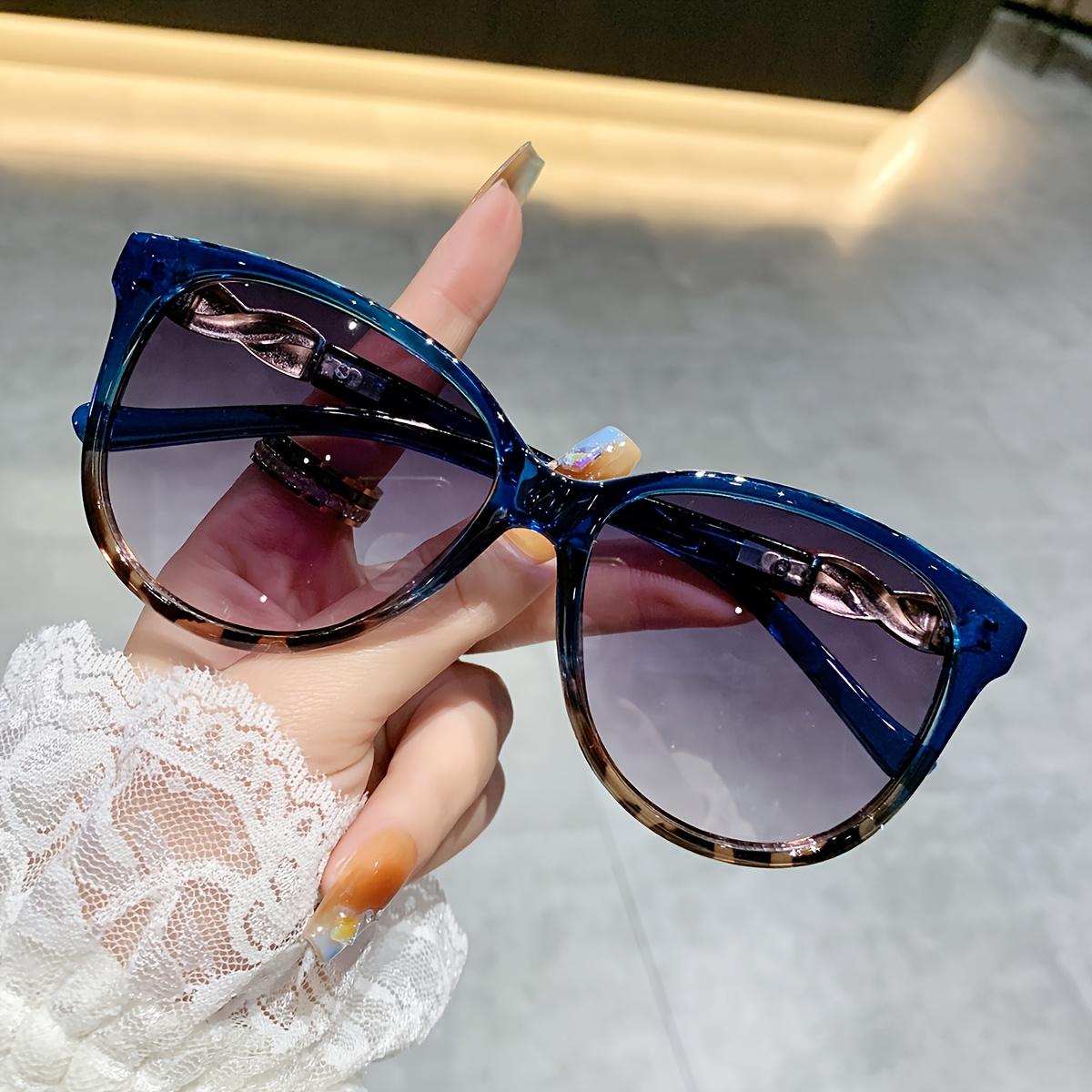 Eine stylische Cat-Eye-Sonnenbrille für Damen und Herren, perfekt für Partys und Urlaub. Modische Sonnenbrille