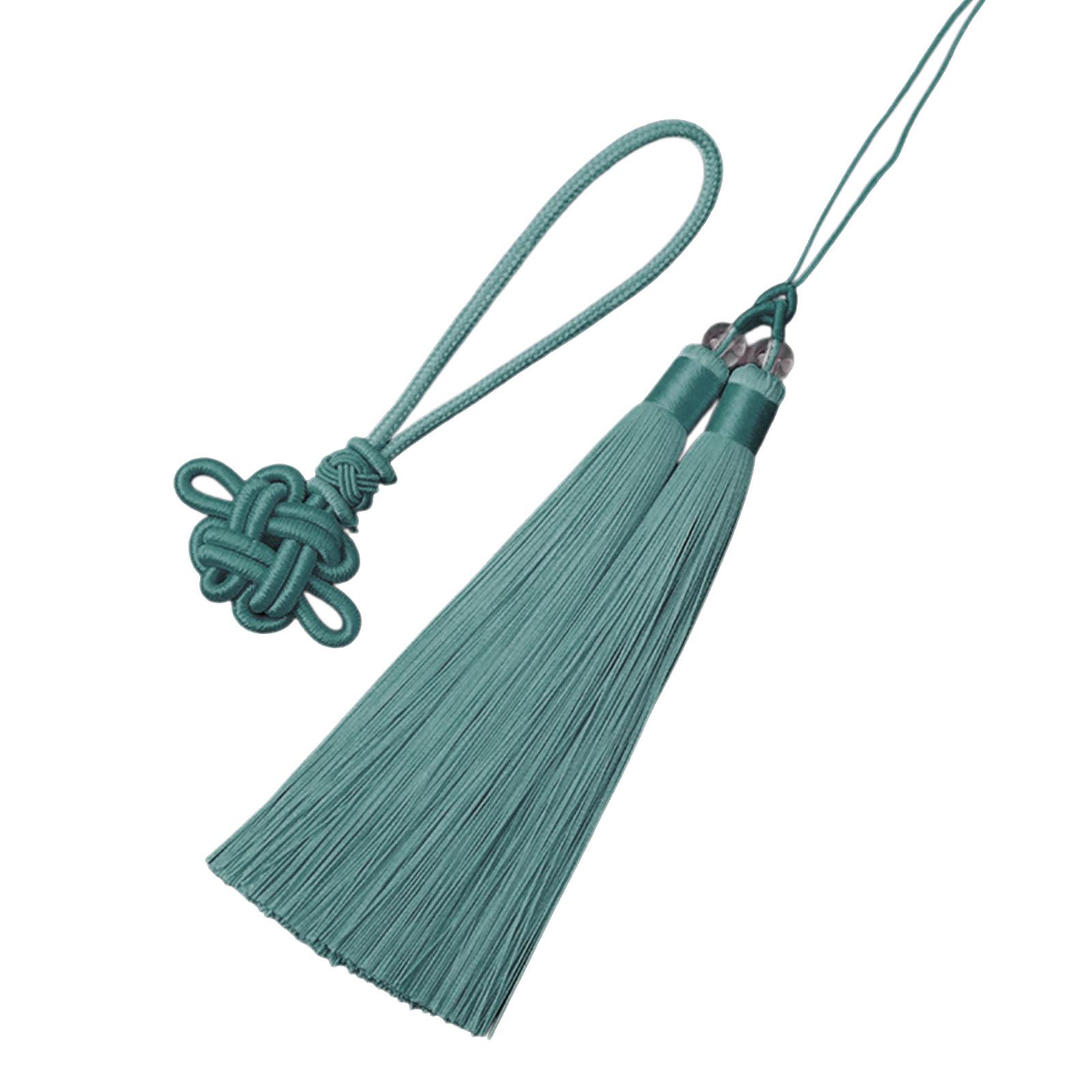 Polyester Chinesischer Knoten Quasten Anhänger für Handgemachte Bastelprojekte Handgefertigter Schmuck Dekorativer Festlicher Bedarf 1