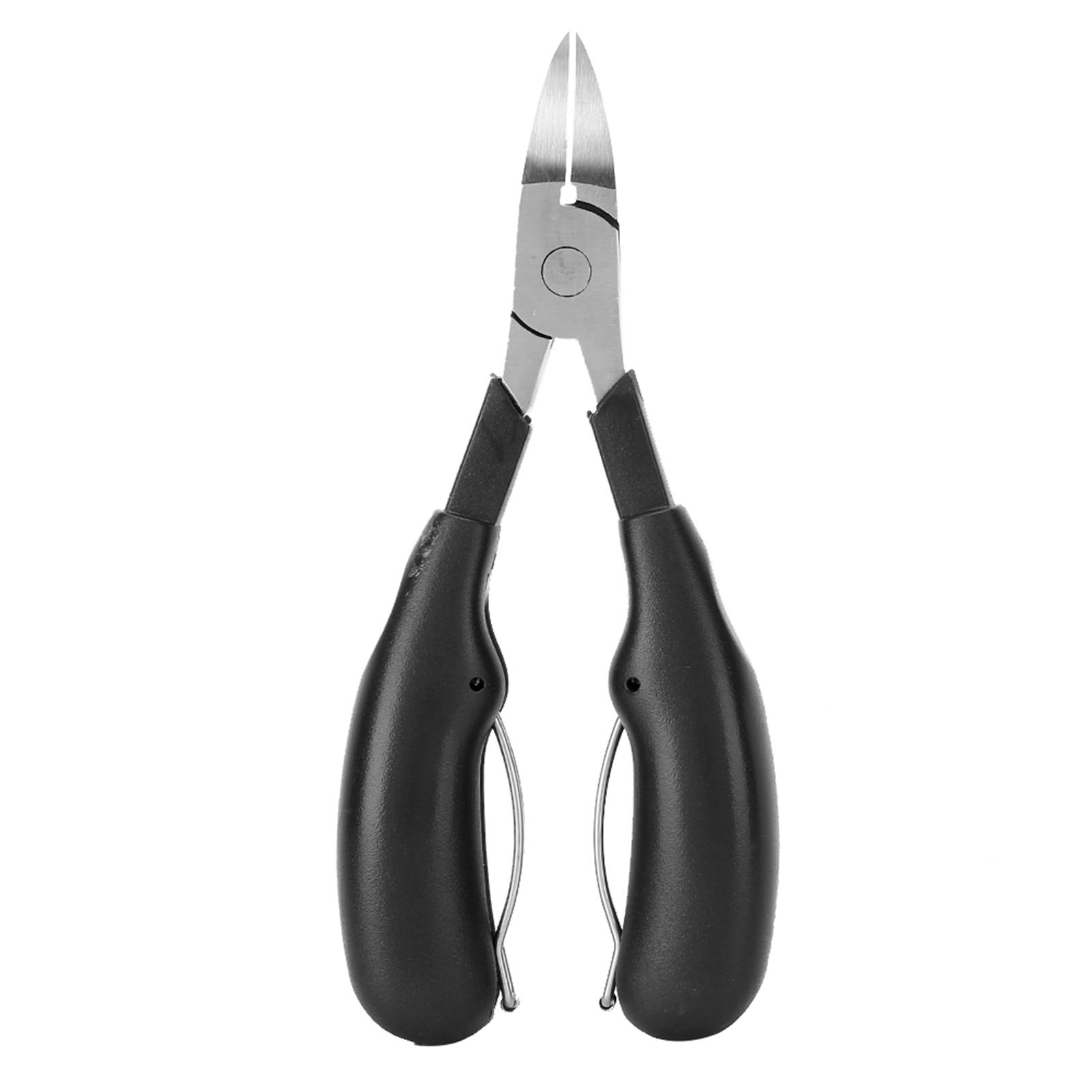 Edelstahl Eingewachsene Zehennagelknipser Fingernagel Zehennagel Nagelhautschere Pediküre Schneider schwarz