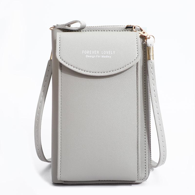 PU Luxus Handtaschen Damen Taschen für Frauen Damen Handtaschen Damen Umhängetaschen Geldbörse Clutch Telefon Brieftasche Umhängetasche white