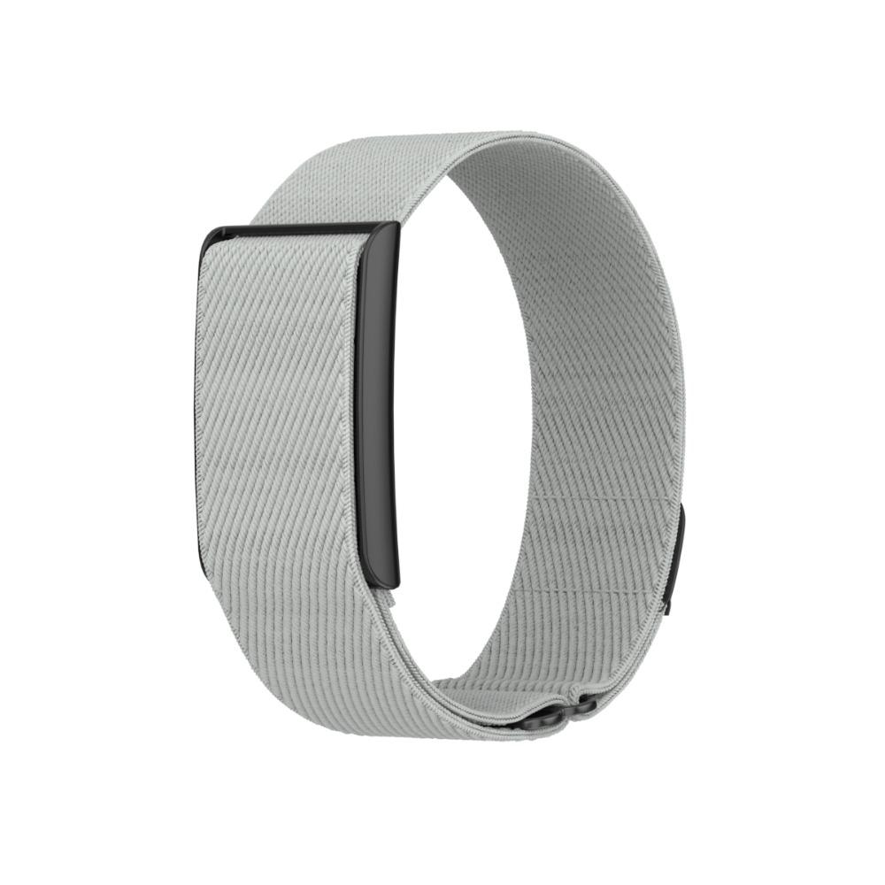 Schleifendesign Fitness-Tracker-Armband Nylon Ersatz-Armband Sportband für Amazfit Helio Armband grau