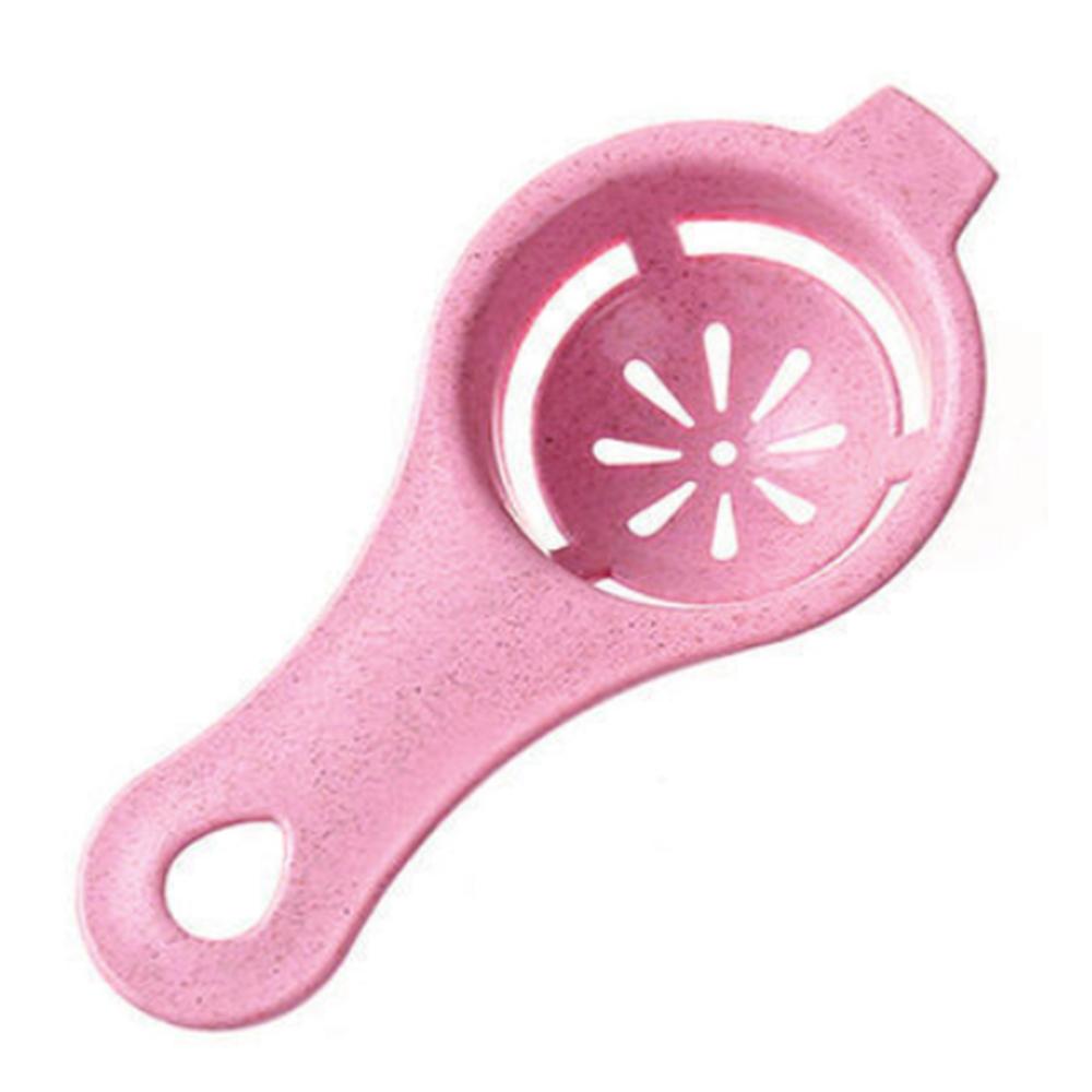 Küchen-Backzubehör für den Hausgebrauch, tragbar, umweltfreundlich, Weizenstielmaterial, Eierfilter, Eiweiß