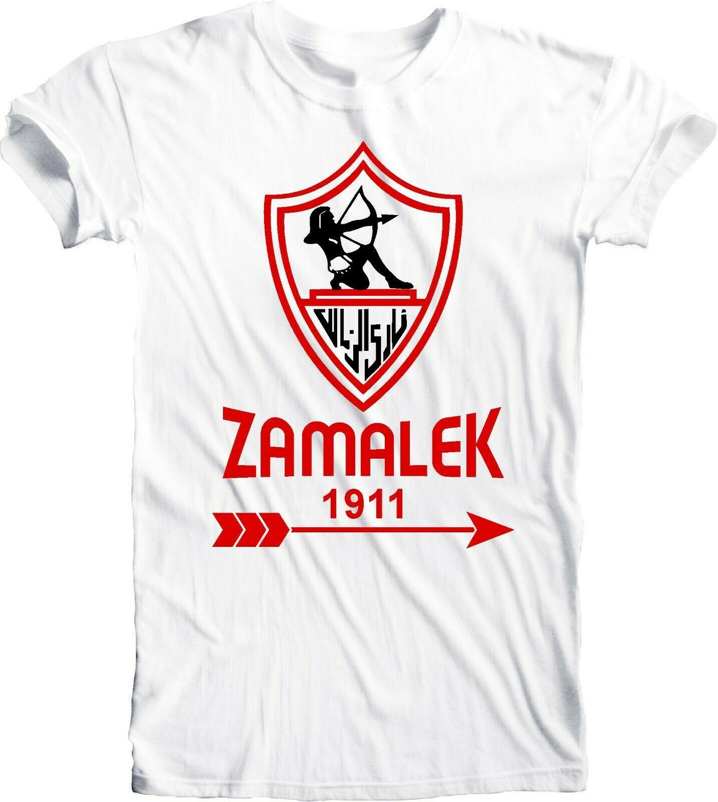 Zamalek Sporting Club of Egypt Fußball-Fußball-T-Shirt Teamsport Unisex-T-Shirts S