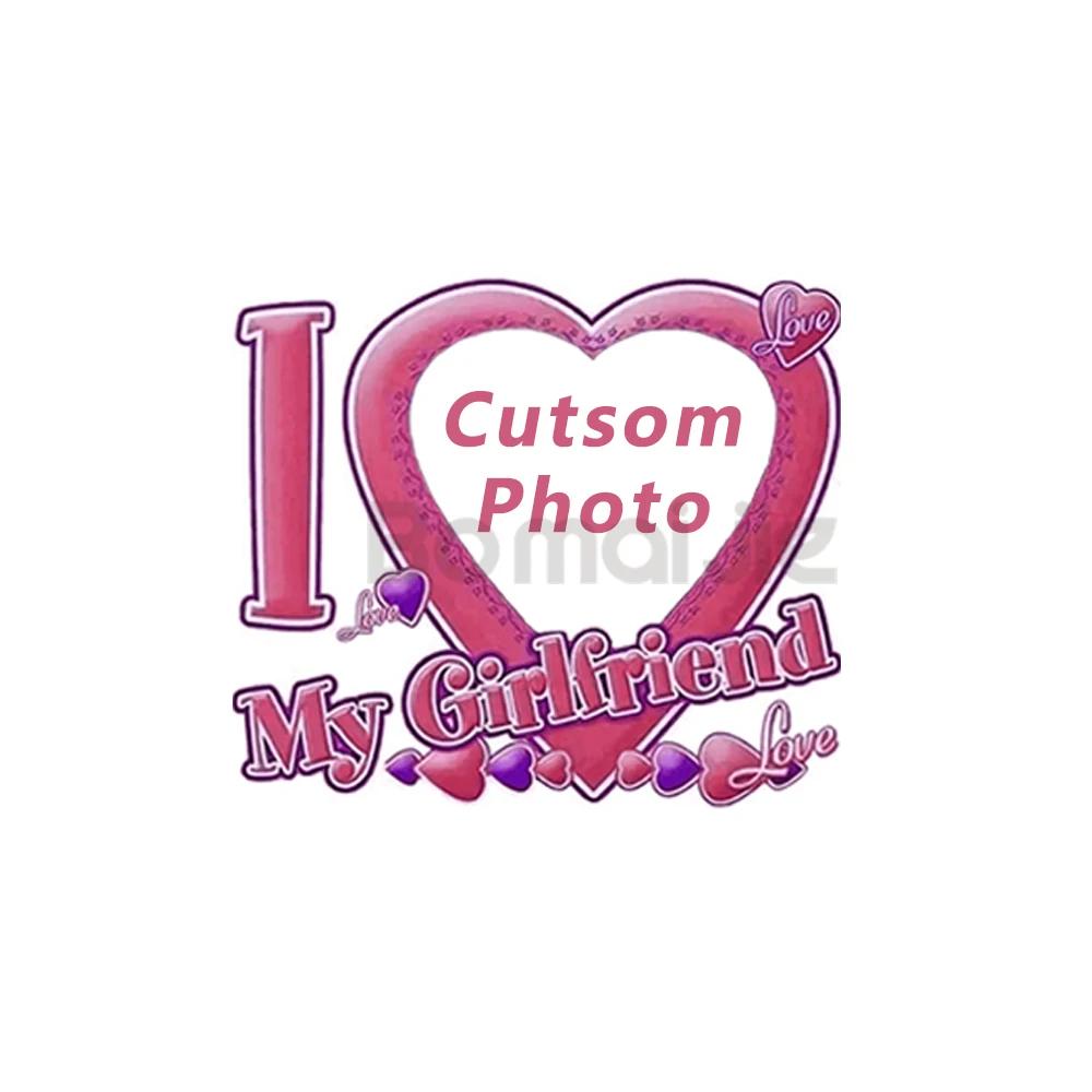 Benutzerdefinierter Ich Liebe Meinen Freund Freundin Herz Schlüsselanhänger für Frauen Zubehör Bf Gf Schlüsselanhänger Ring Schlüsselanhänger Schmuck Paar Geschenk Epoxy Style&3in(76.2mm) pink