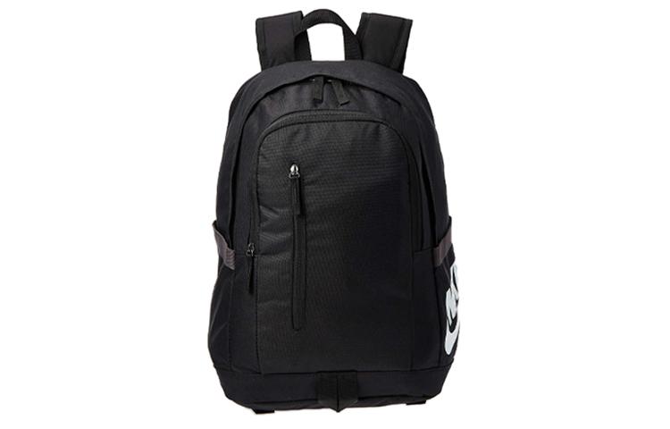 Herren Rucksack Nike Polyester Rucksack Regular Unisex Schwarz ONESIZE beige