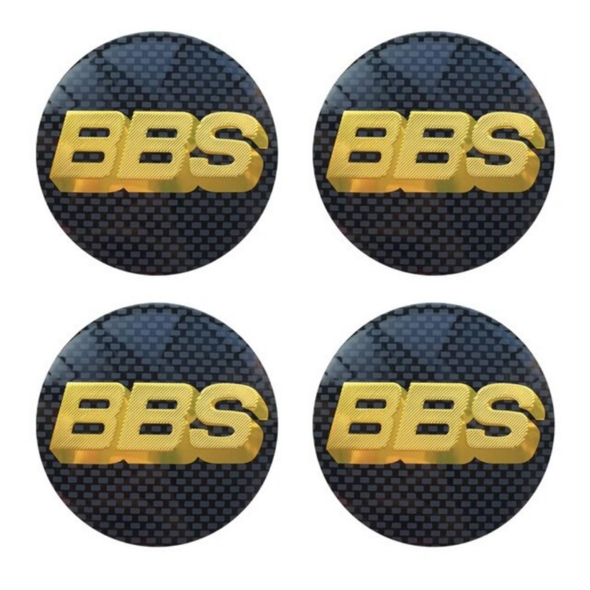 4 Stück 56mm 60mm 65mm 70mm 80mm BBS Logo Autoaufkleber für Auto Radnabendeckel Emblem Felge Nabenkappe Abzeichen Styling Zubehör 56mm Grid Black&Gold