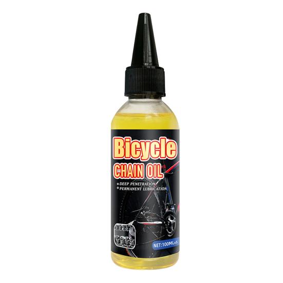 100 ml Fahrradkettenschmiermittel, langlebiges Mountainbike-Kettenschmiermittel, Reibungsreduzierung, Rennrad-Schmierkettenöl, Fahrradwartung 100ML