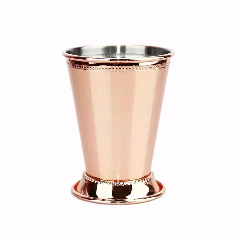Edelstahl Mint Julep Becher - Cocktail Trinkgeschirr Für Martini Mojito Gemischte Getränke Bar Party Bier Julep Weinglas 380ML