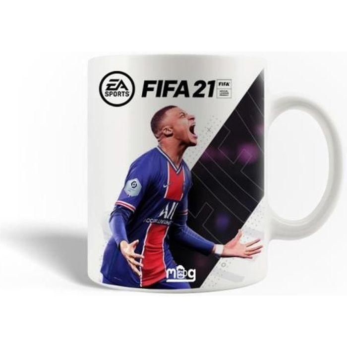 Keramiktasse Paris Saint Germain PSG Mbappé Fußball FIFA 21 Ultimate Team FUT 21
