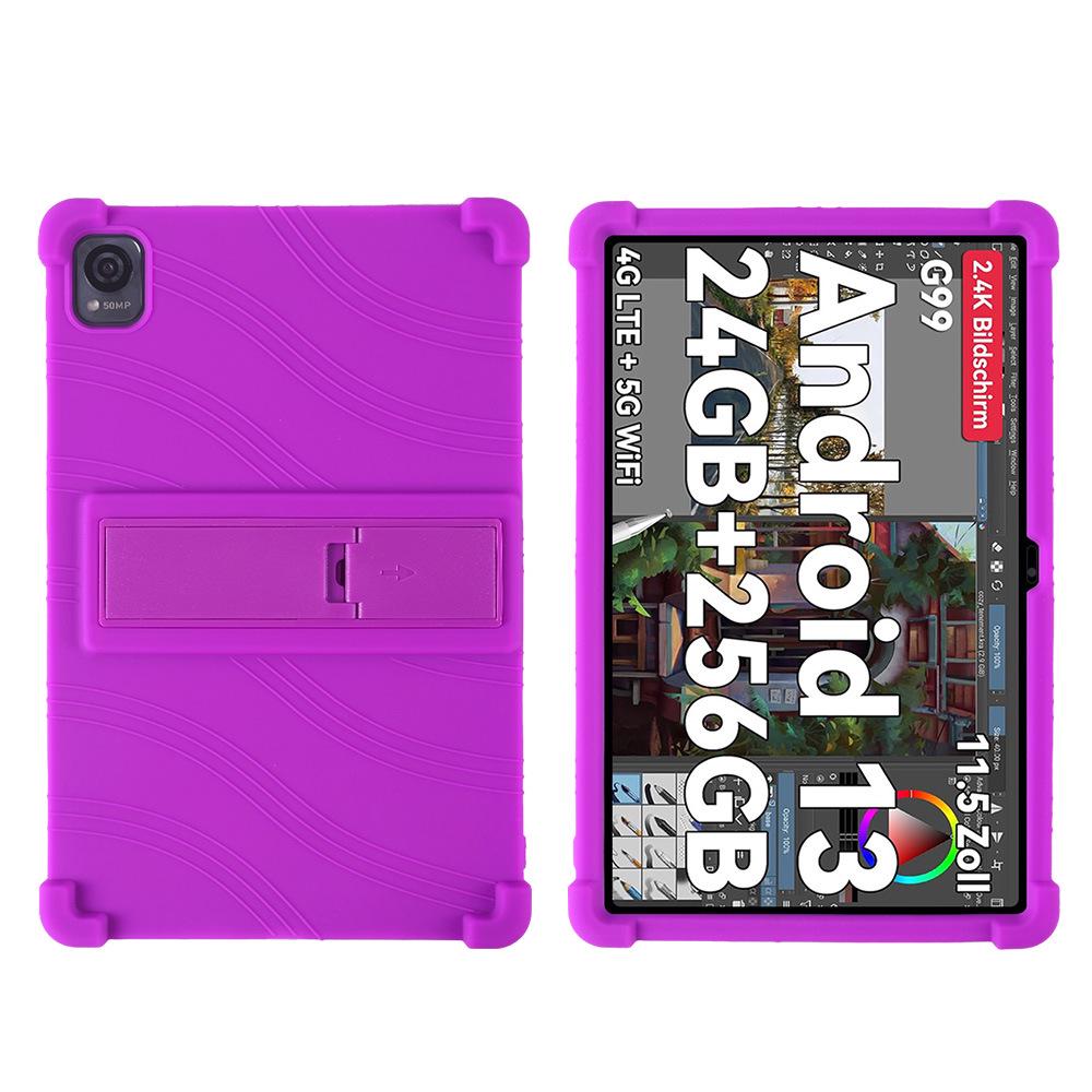 Blackview MEGA 1 11.5 Tablet-Hülle - Anti-Fall-Silikon 11.5 inch violett