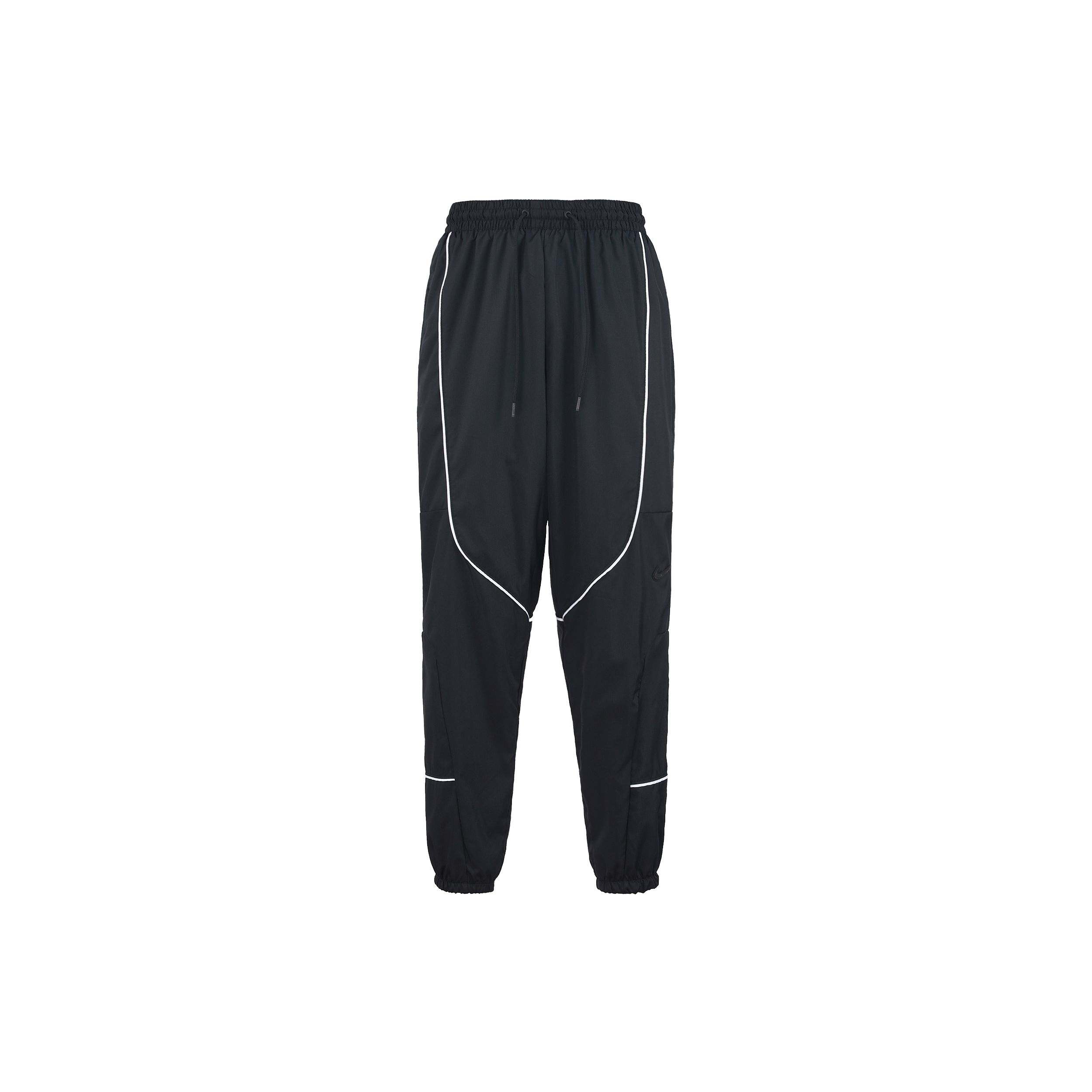 Nike Throwback Basketball Jogginghosen mit Bündchen an den Knöcheln Herren Unterteile Schwarz CV1915-010 XXL