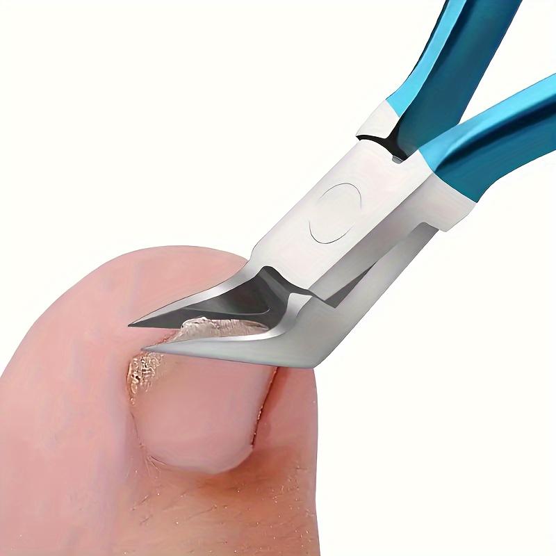 Präziser professioneller Nagelknipser – Sichere Korrektur eingewachsener Nägel, ultra-scharfer Trimmer und Kantenschneider für dicke Nägel
