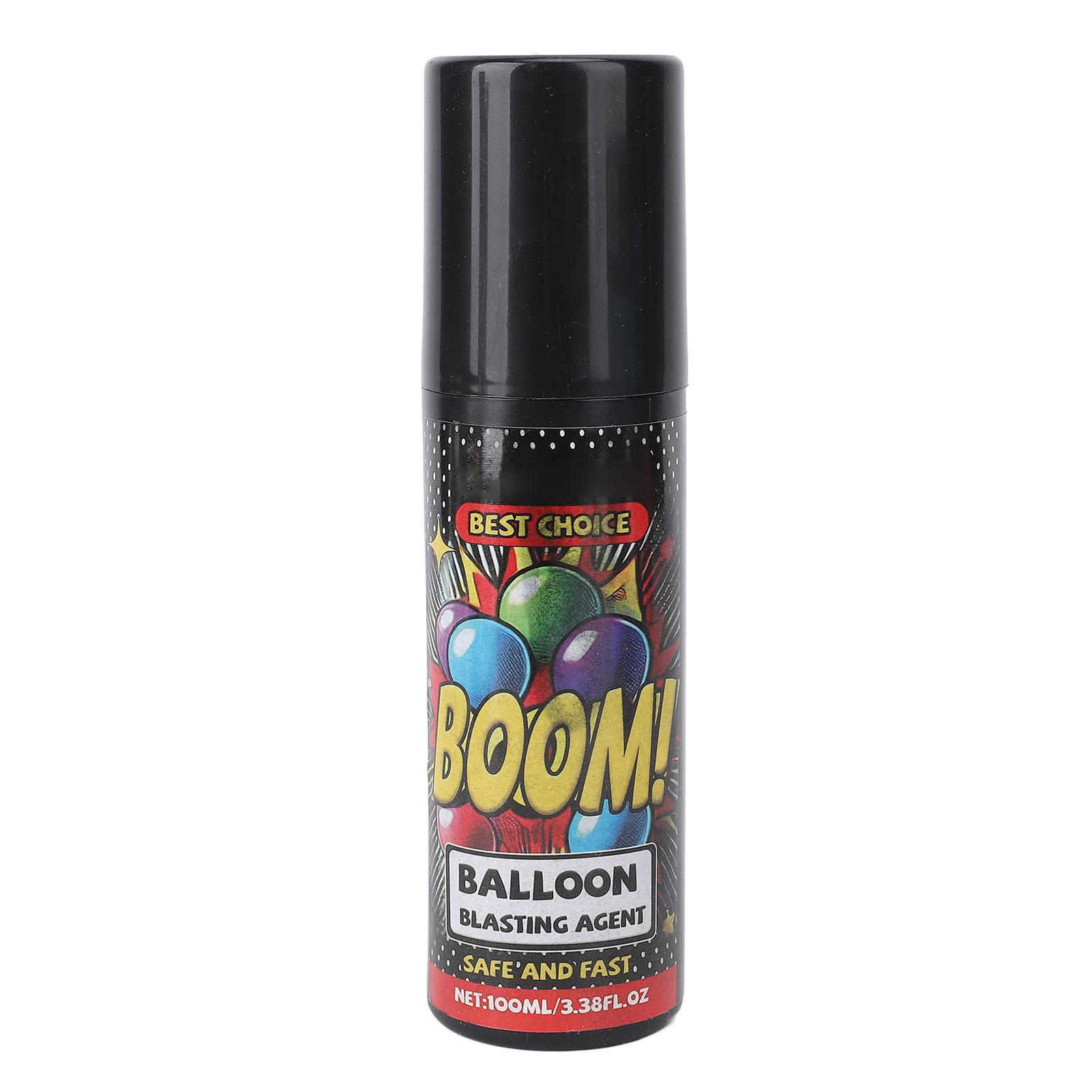 Luftballon-Knall-Spray 100 ml Fassungsvermögen Einfache Anwendung Multifunktionales Luftballon-Knall-Spray für Partys