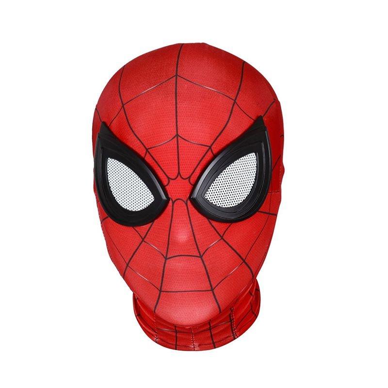Peter Parker Spiderman Far From Home Cosplay Bodysuit In Verschiedenen Größen** Headcover