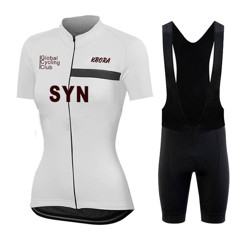 2026 Damen Sommer Radtrikot Set Kurzarm Rosa Fahrradbekleidung Straßen Team Bike Uniform Sportbekleidung Ropa Ciclismo Maillot M