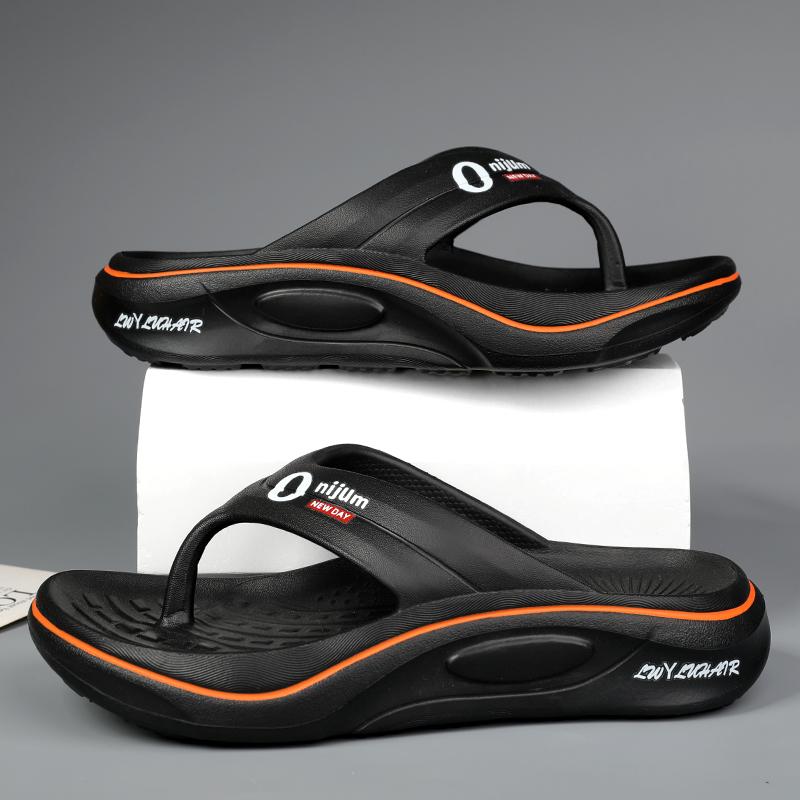 Herren Pantoffeln Indoor Gemütlich Freizeit Schuhe Männlich Strand Sandalen Outdoor Plüsch Clogs Hausschuhe Damen Herren Outdoor Flip Flops 44-45 black