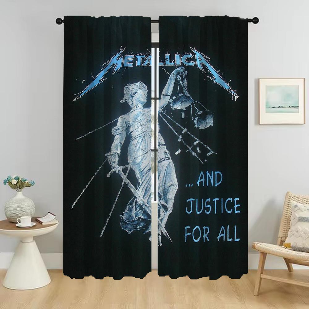 Fenstervorhang für Zimmer 2 Paneele Metallicaes Vorhänge Kinderzimmer Heim Innenvorhänge Trennwand Tüll für Schlafzimmer Rollos Wohnzimmer W86xH183cmx2pcs-CL
