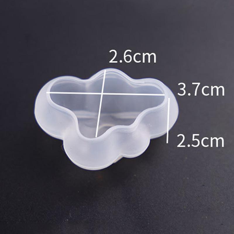 1pc 3D Wolke Form Schokolade Silikon Form Mousse Fondant Eiswürfel Pudding Süßigkeiten Seife Formen Backen Kuchen Dekoration S