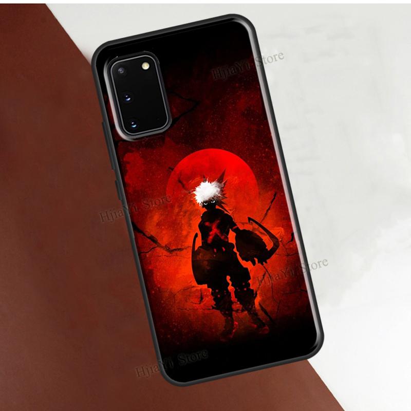 Katsuki Bakugo Boku No Hero Academia Handyhülle für Samsung Galaxy S21 S22 Note 20 Ultra S8 S9 S10 Note 10 Plus S20 FE Cover Galaxy S20
