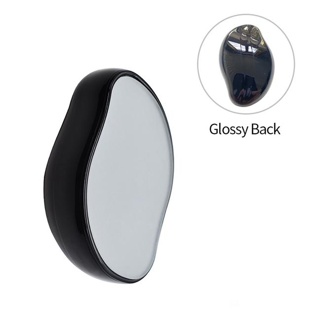 Kristall-Haar-Radiergummi für Damen und Herren, physikalische Haarentfernung, Radiergummi, tragbarer Epilierer, Glas-Haarentferner, schmerzlose Körperpflege