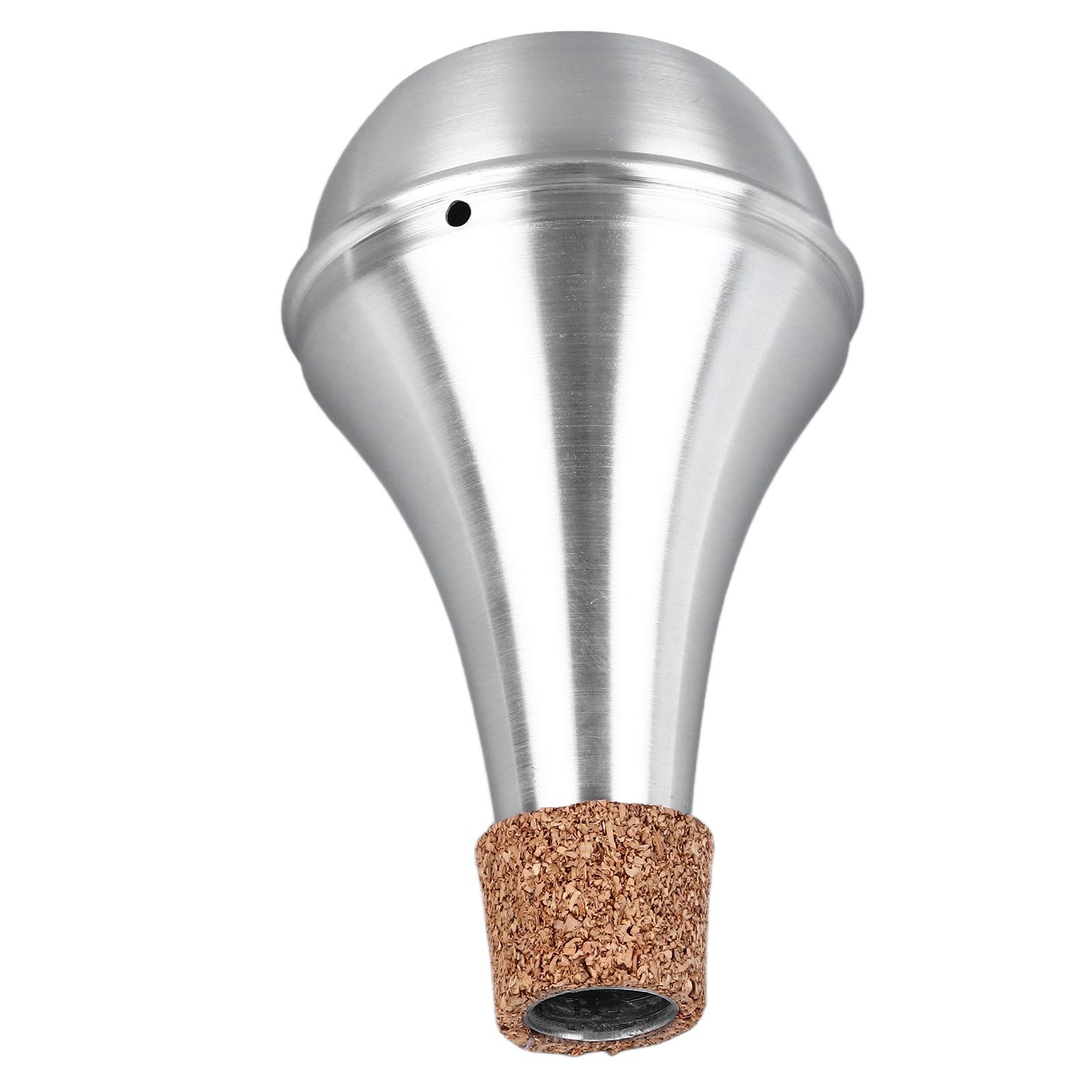 Trompeten Dämpfer Schalldämpfer Aluminiumlegierung Übung Musikinstrument Teil Zubehör Korkrand