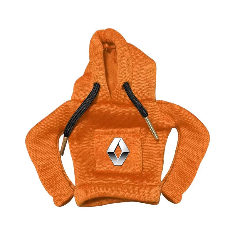 Mode Auto Gangschaltung Auto Schalthebel Abdeckung Auto Schalthebel Knauf Hoodie für Renault Dacia Megane 2 3 Clio 4 Captur Kadjar Fluence Renault orange