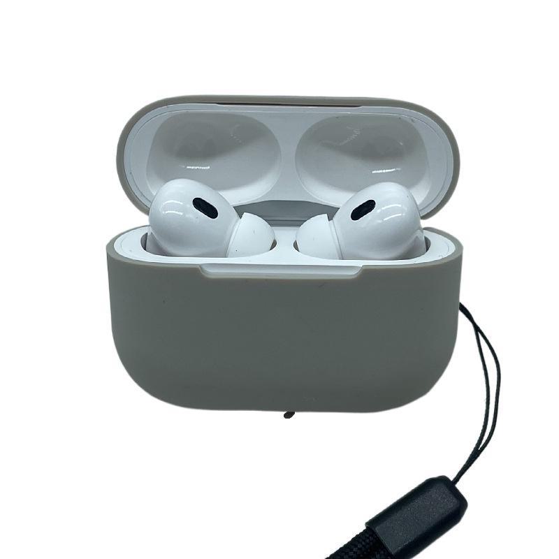 Silikon-Schutzhülle für 2022 Apple AirPods Pro 2 Airpods pro2 licht grau
