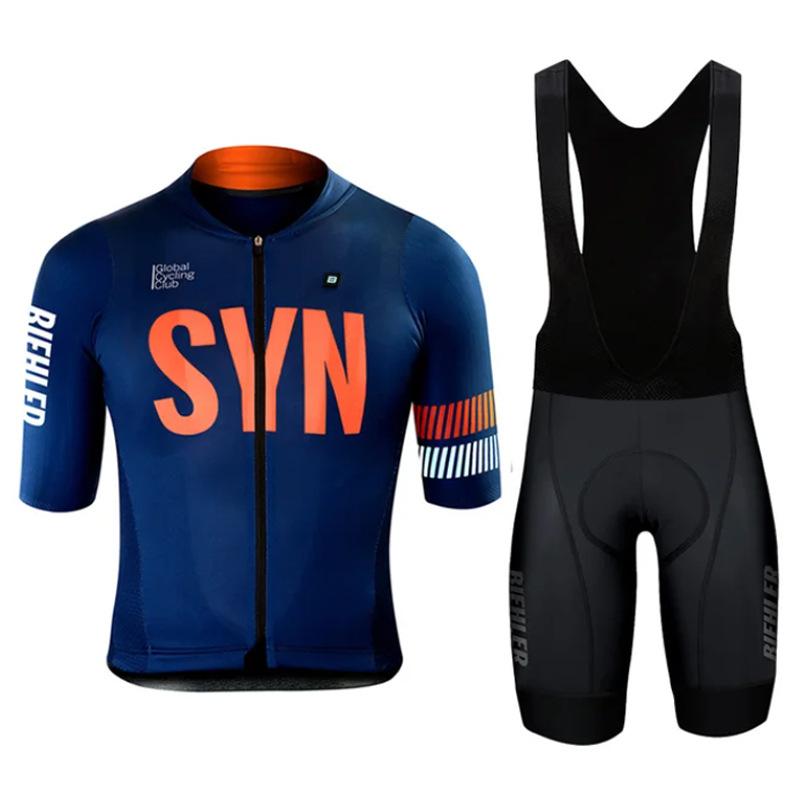 Rennrad Radsportanzug Kurzarm Dünner Anzug Farbkombination 9D Sitzpolster Trägerhose Flottenversion 2026 Sommer Atmungsaktiver Anzug Radsportanzug 5XL