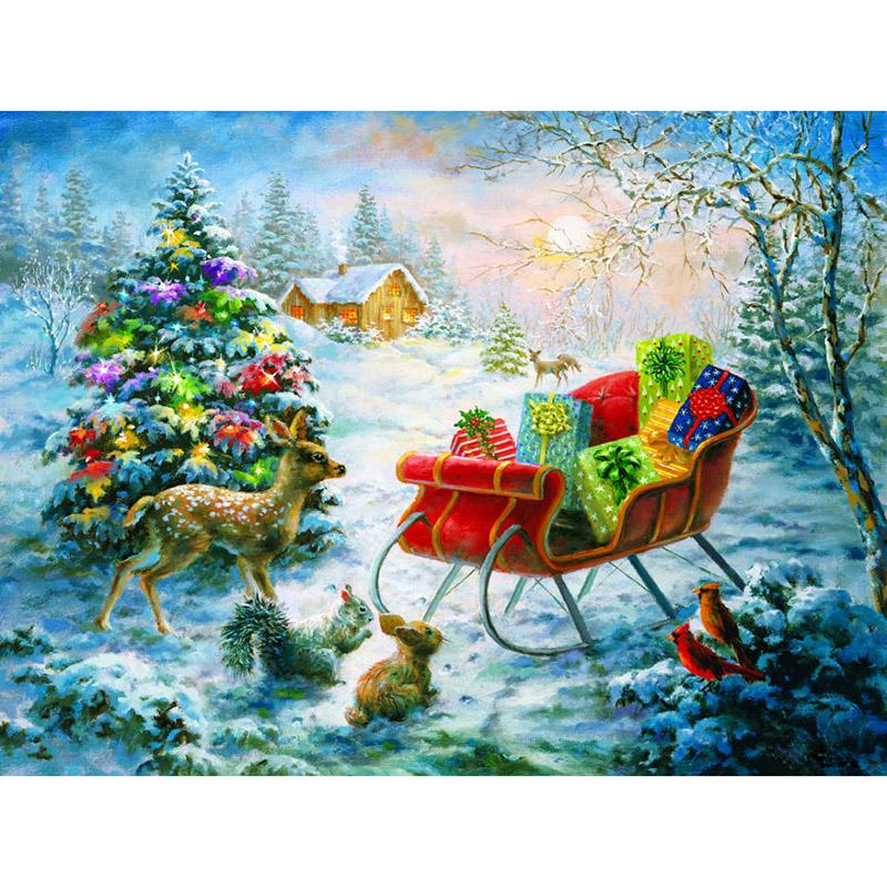 5D-Diamant-Stickerei zum Selbermachen, Geschenke für Tiere, Diamant-Gemälde, Kreuzstich, voller Bohrer, Strass 20X30CM