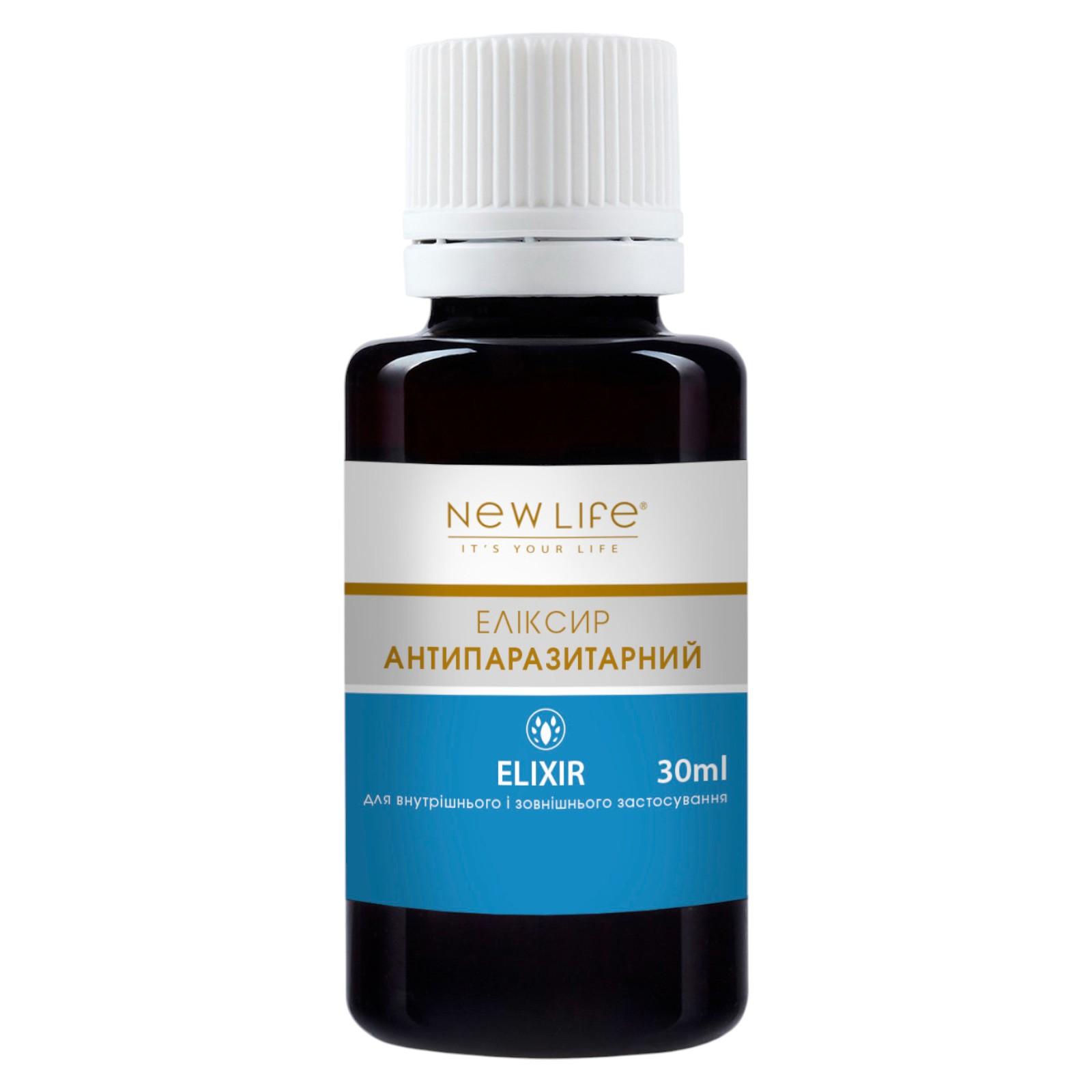 Antiparasitäres Kräuterelixier, Nahrungsergänzungsmittel New Life 30 ml (course 2 weeks)
