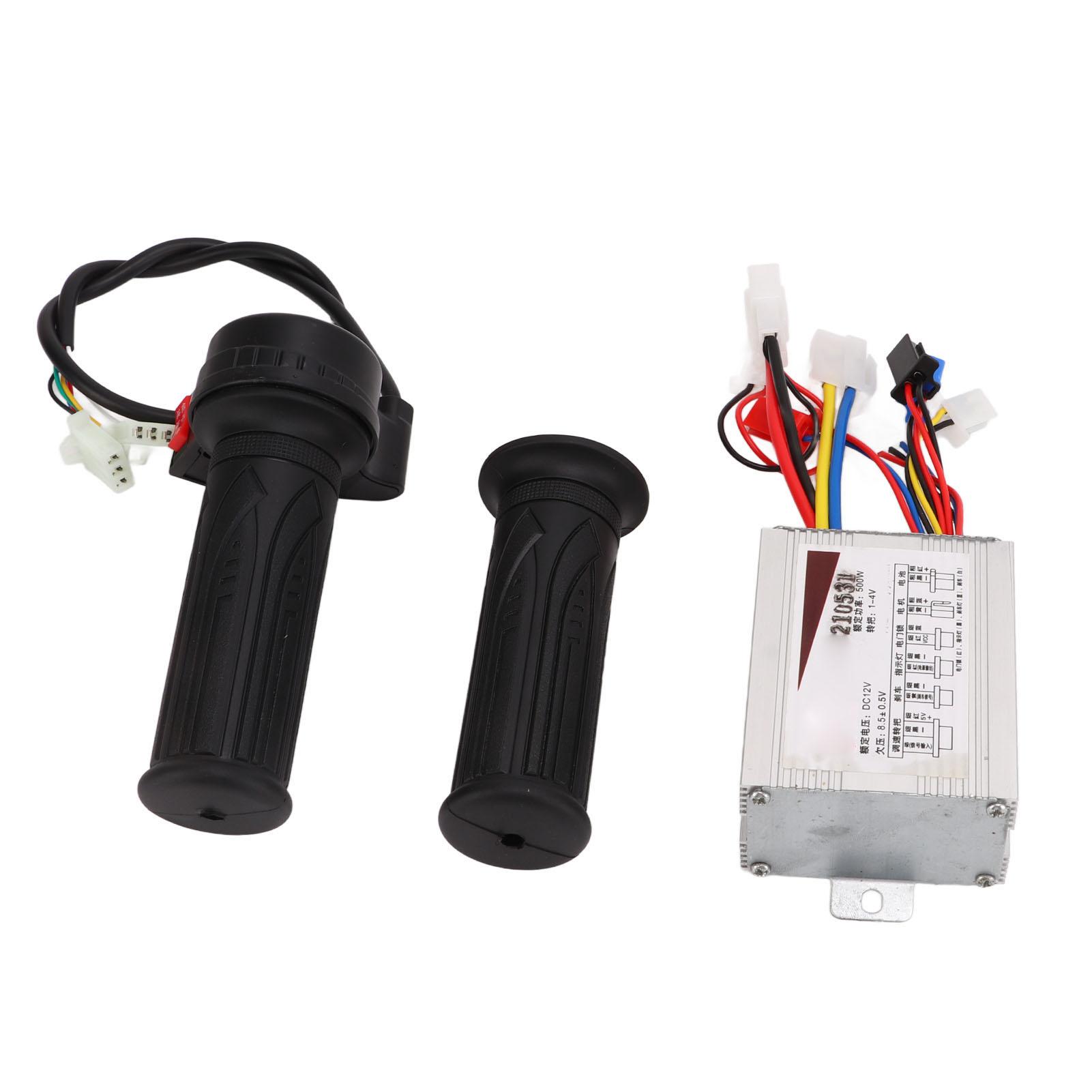 E-Bike-Controller 12V 500W Sensitive Color Head DC-Motor Brushed Controller Drei-Gang-Gas