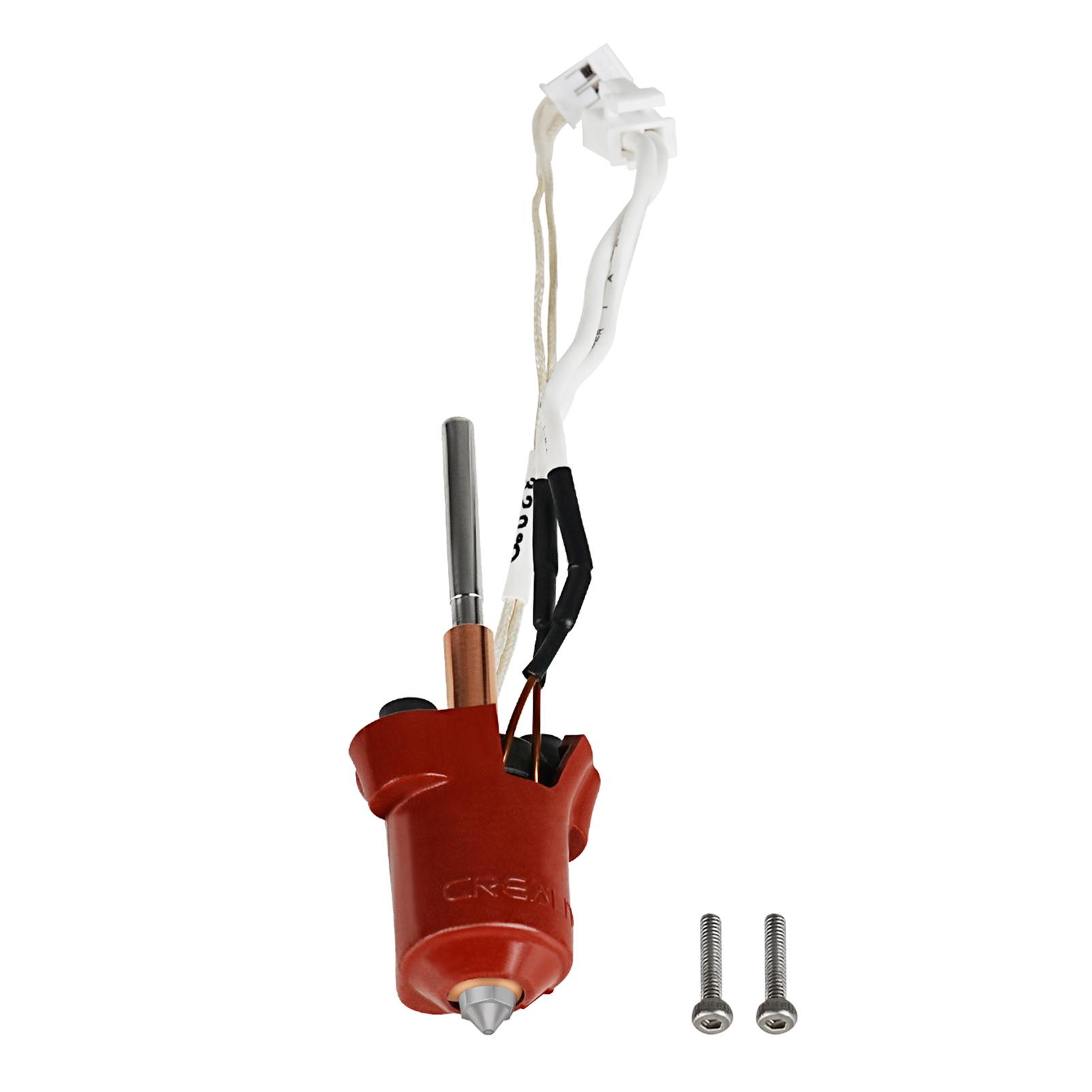 Creality Sprinklerkopf-Kit für Ender-3 V3 3D-Drucker, rot, integrierte Düse, Keramik-Heizkopf 0 bunt