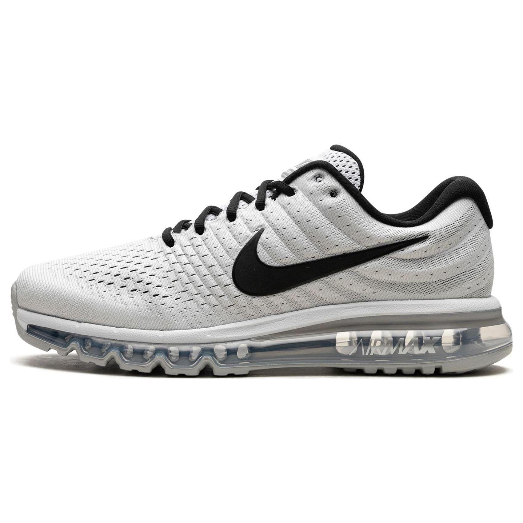 Nike Air Max 2017 Weiß Herren Sneaker Schwarz-Pure-Platinum 849559-100 45.5