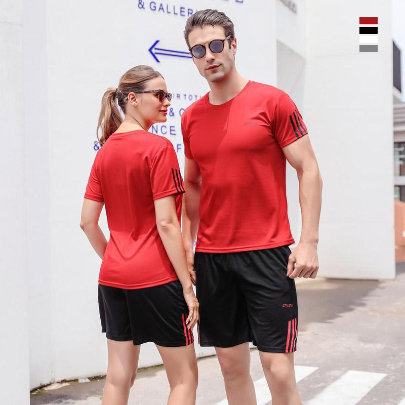 Plus Size Herren Zweiteiler L-9xl Trainingsanzug Sportbekleidung Set Herren 4 Farben XXXXL rot