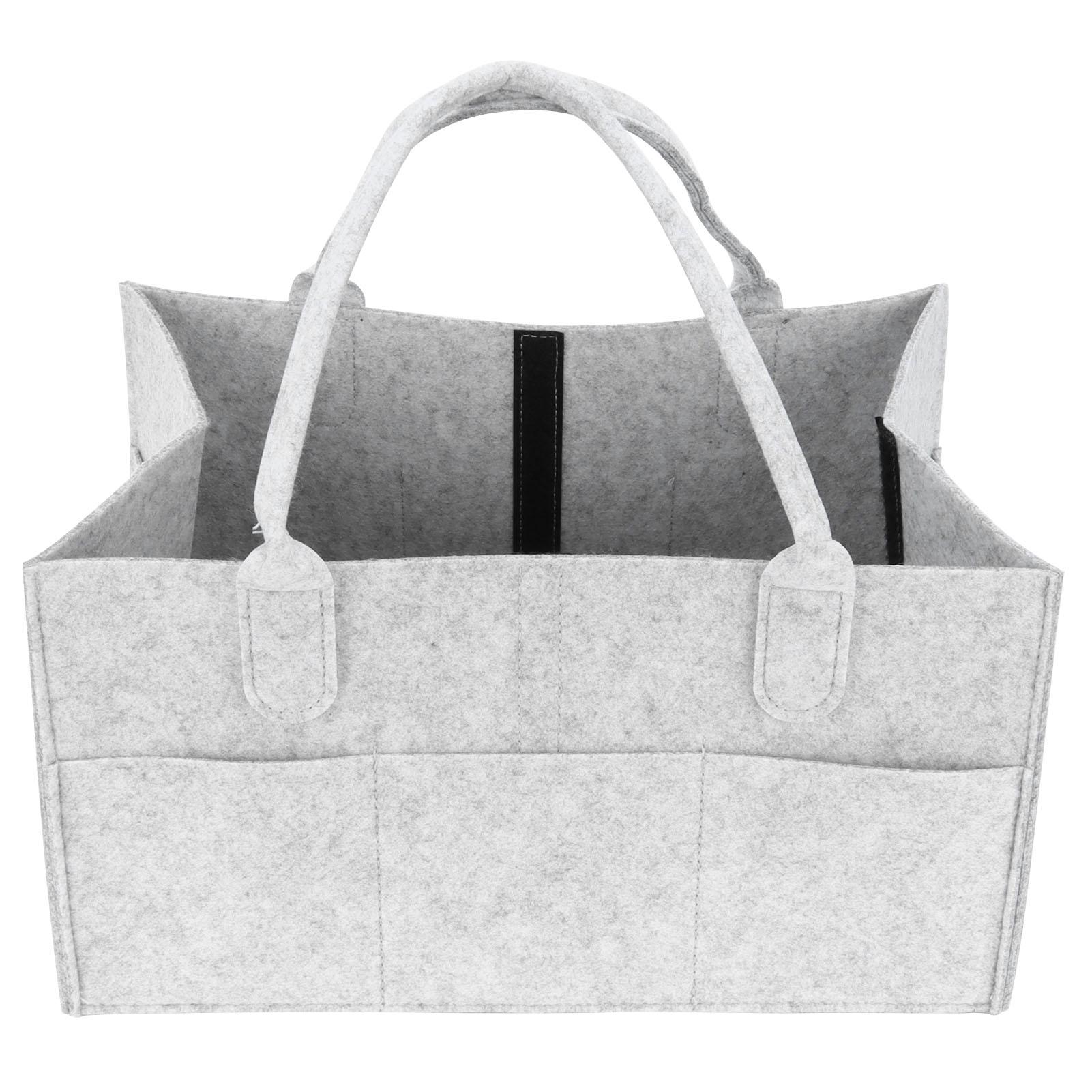 Baby Windel Organizer Filz Reise Lagerung Tasche Tragbare Große Halter Tasche für Spar Kleidung Baby