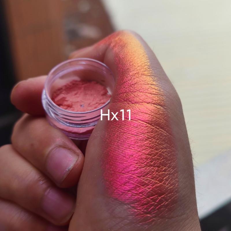 Multichrome Chamäleon Lidschatten Pulver Nagel Glitters Aurora Neon Regenbogen Pigment Chrom Pulver Schillernden Lidschatten Nagel Dekore