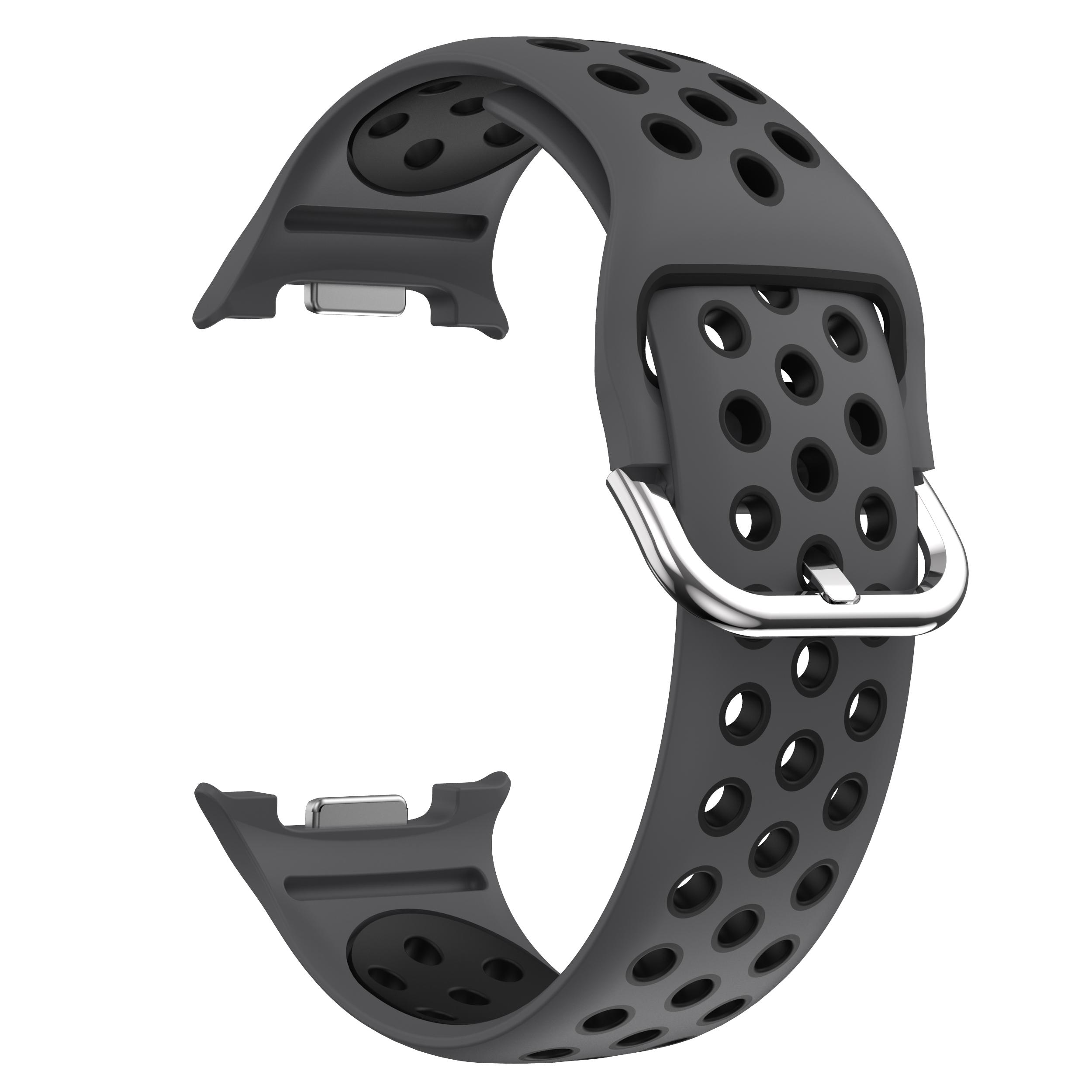 Zweifarbiger Silikonarmband für Samsung Galaxy Watch 8 40mm 44mm Atmungsaktives Sportband für Samsung Galaxy Watch 8Classic 46mm 2026 Watch 8 Classic 46mm