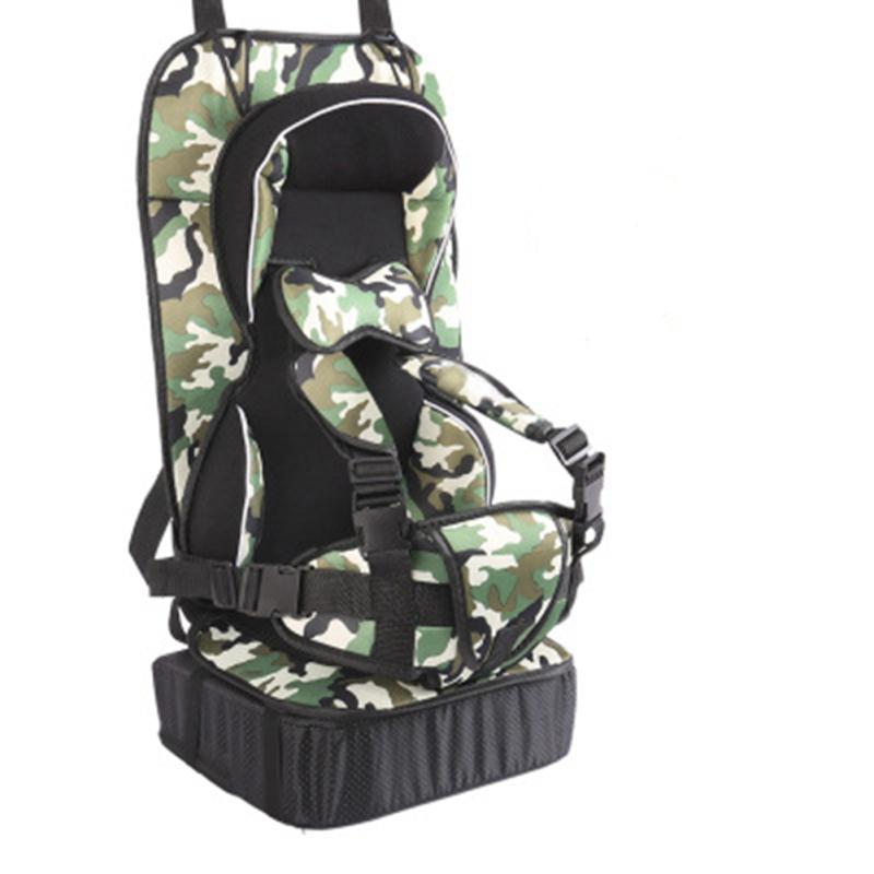 Kindersitz aus Baumwolle, Baby-Schutzsitz, Kindersitz für nicht motorisierte Fahrzeuge Camouflage raised small