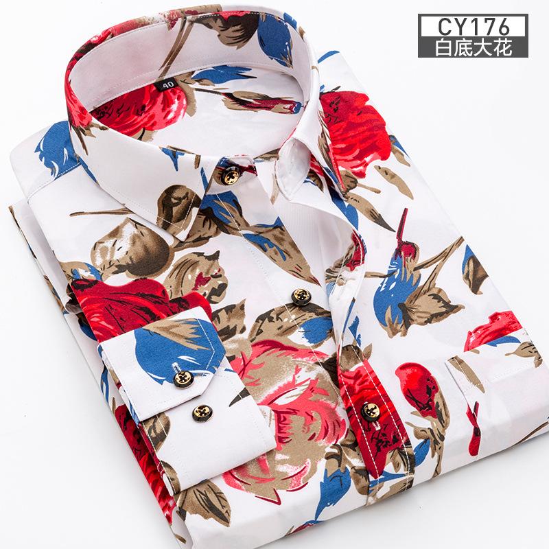 Herren Hemd Herren Business Casual Streifen Button-Down Hemden Markenkleidung Slim Fit Langarm Camisa Masculina M-5XL NS5561 42