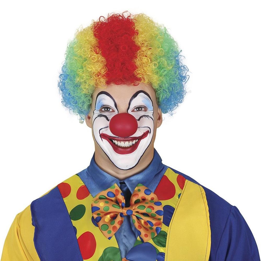 Fiestas Guirca Locken-Clown-Perücke One Size schwarz