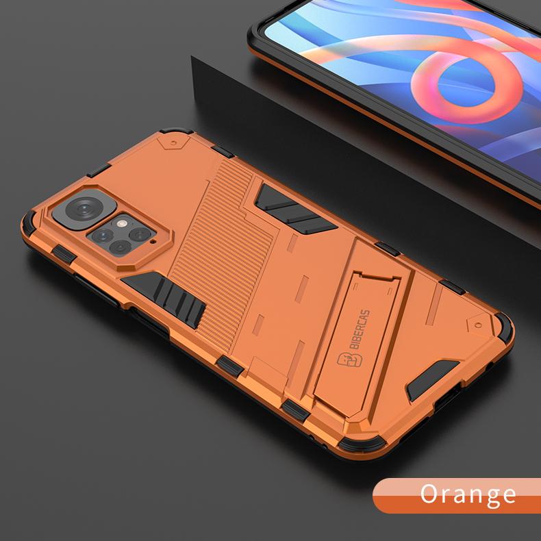 Für Redmi Note 10 11 11S 10S 10A 10C Hülle Stoßfeste Panzer Rückseite Coque für Xiaomi Poco F3 F4 M3 M4 Pro X3 NFC X4 GT 4G 5G Hülle Redmi Note 10 5G orange