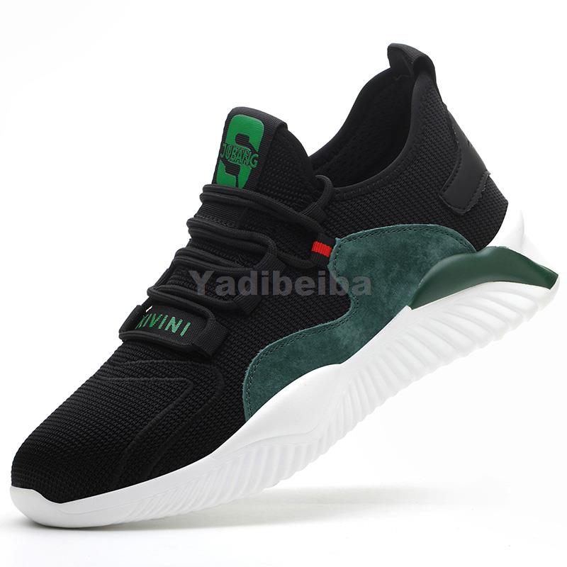 Atmungsaktive Sicherheitsschuhe Herren Damen Arbeitsschuhe Sicherheitsstiefel mit Stahlkappe Sicherheitsschuhe Arbeitsschuhe Leichte Arbeitsschuhe Unzerstörbare Schuhe 40 black