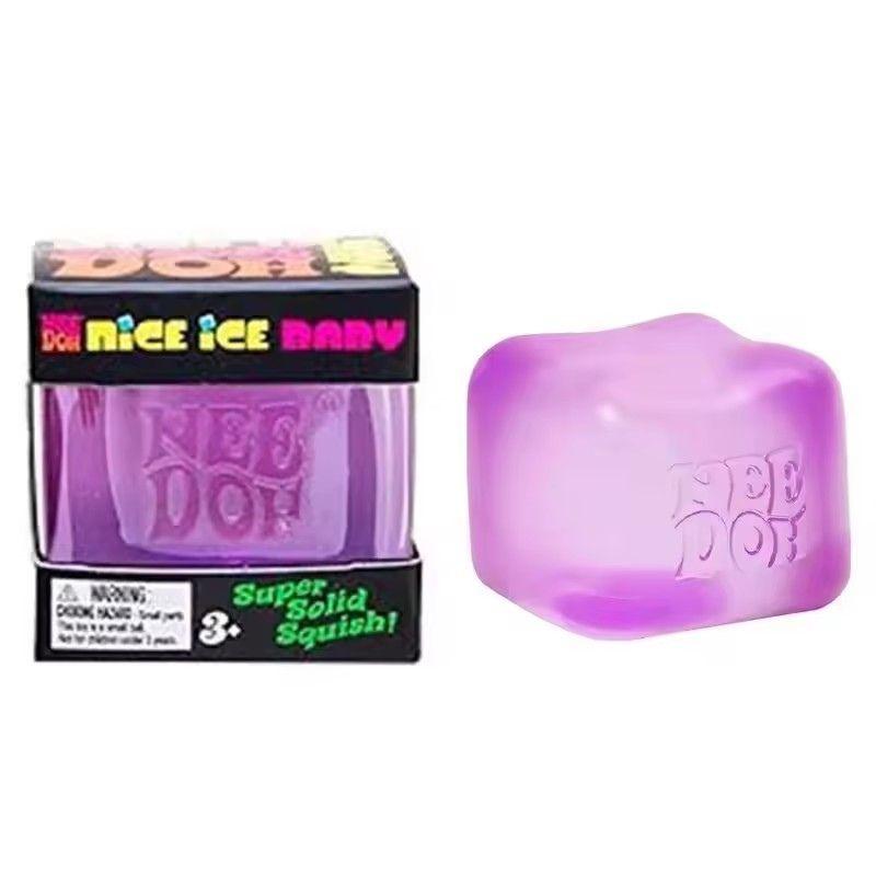 Needoh Nice Cube Sensorischer Stressabbau-Fidget-Würfel für Erwachsene und Kinder