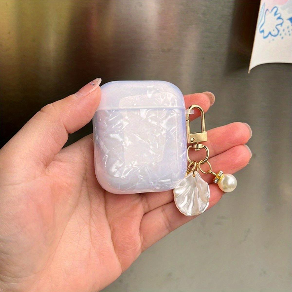 Kopfhörer-Schutzhülle mit Hüllenkette für Airpods 1/2, Airpods 3, Airpods Pro, Airpods Pro2, AirPods 4 AirPods 1 /2 generation