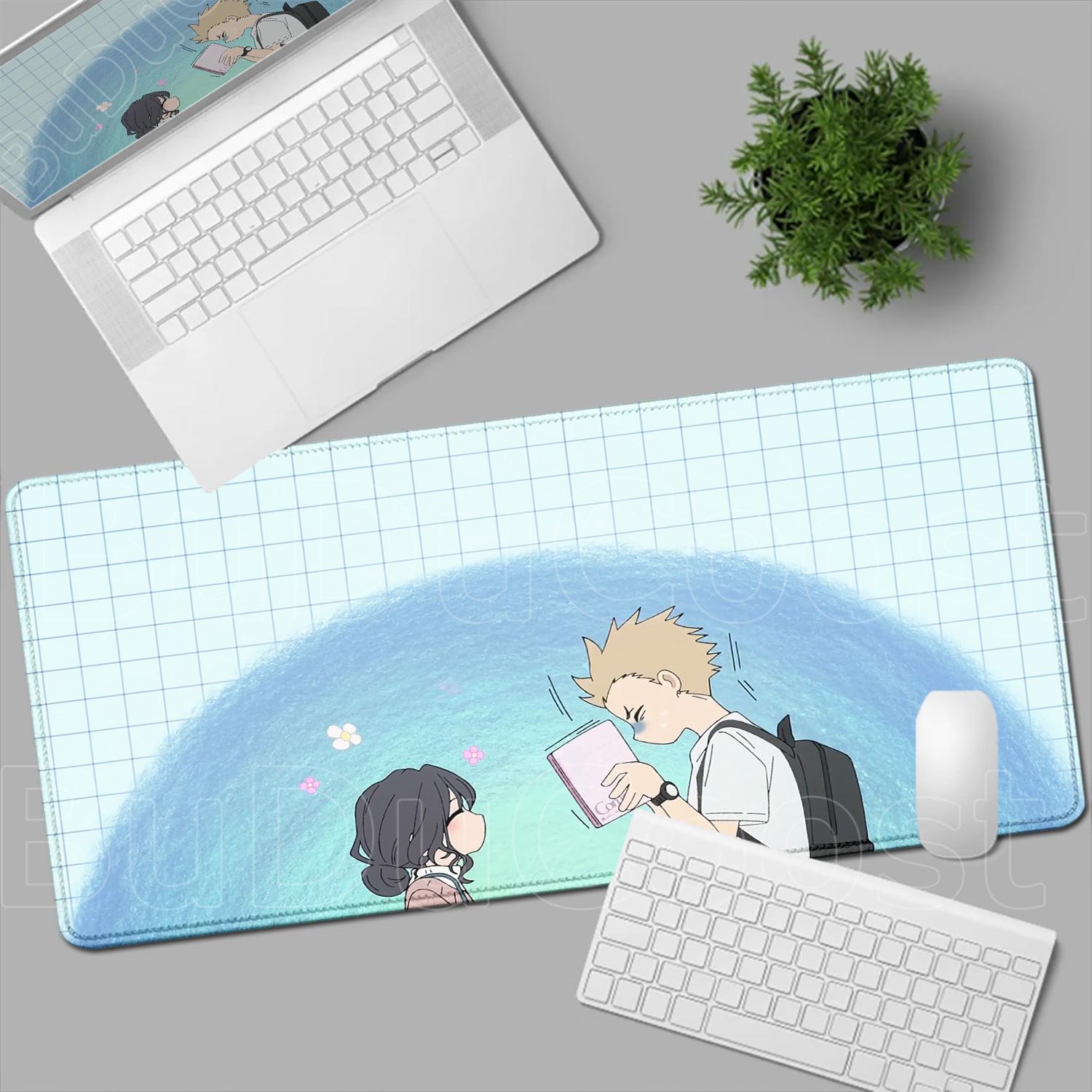 Neues Hübsches Tapeten-Anime Die Duftende Blume Blüht Mit Würde Mauspade Süßes Mädchen Kaoruko Waguri Mauspade Spiel Tastaturmatte 800x300x2mm